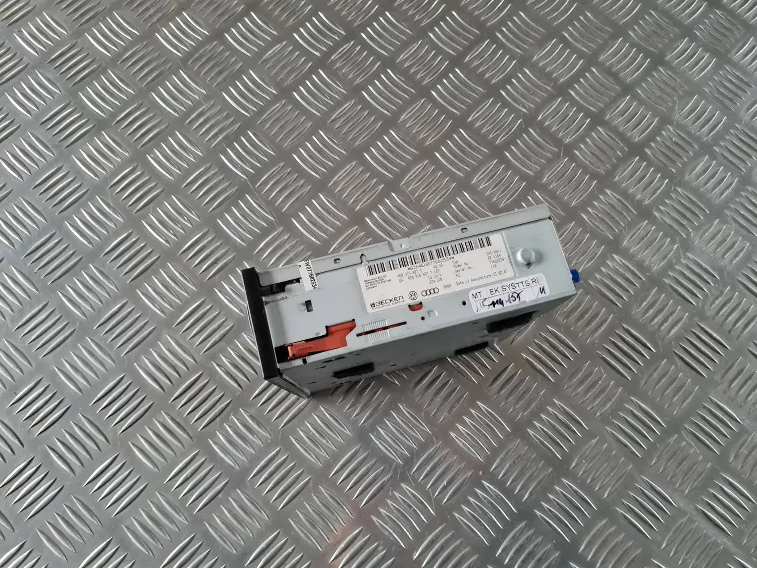 CD/DVD/Navigācijas bloks AUDI A6 2008 - foto 5