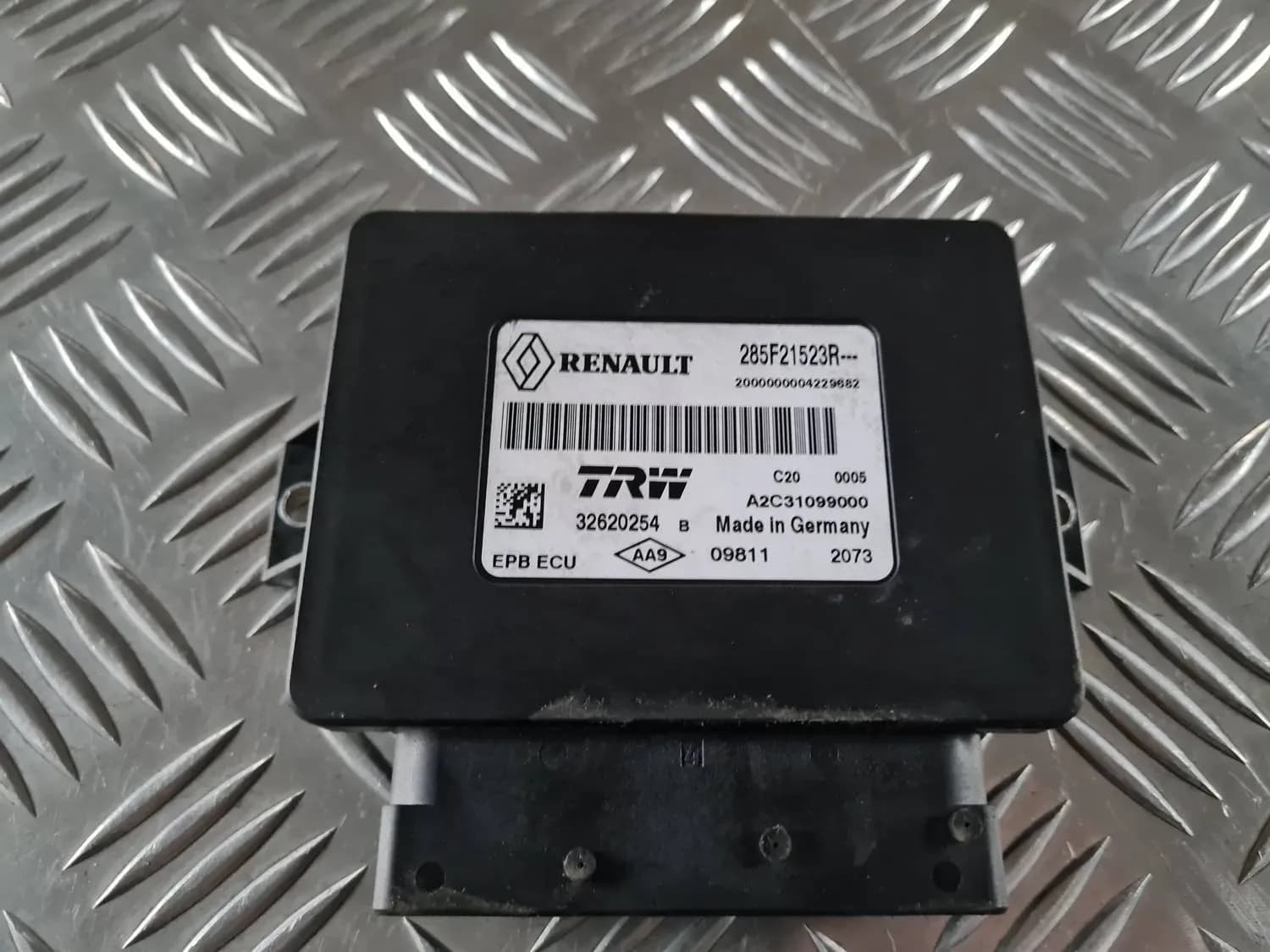 Stāvbremzes vadības bloks RENAULT SCENIC III 2011 - foto 2