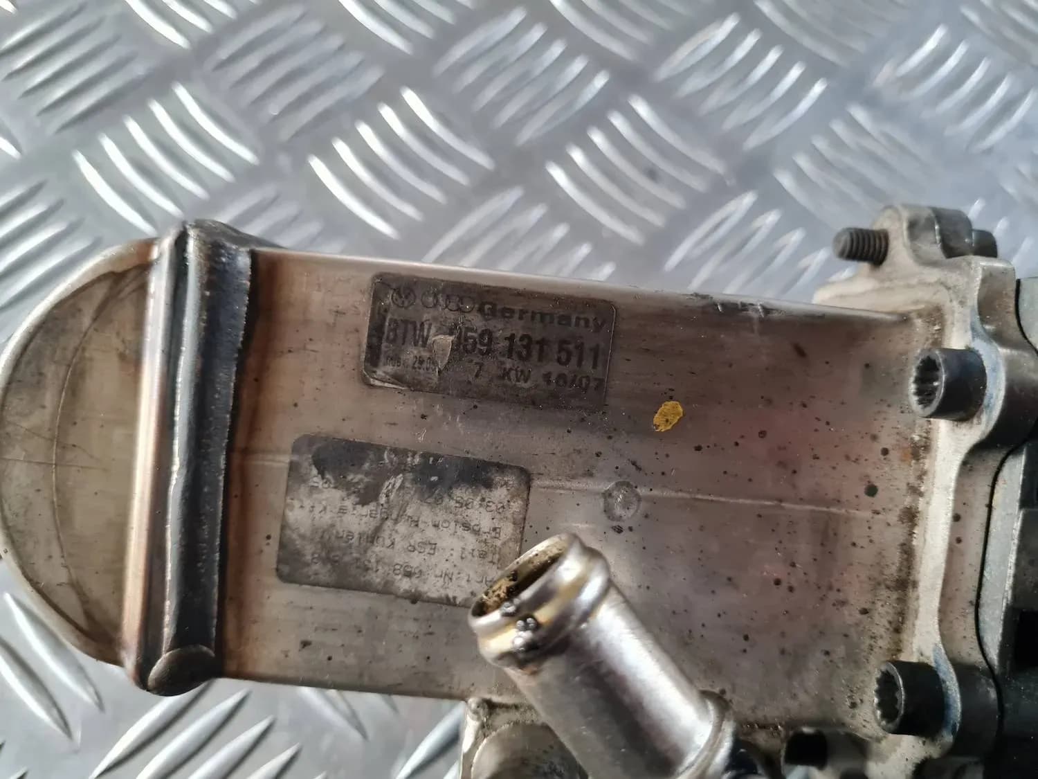 EGR vārsta dzesētājs AUDI A6 2008 - foto 5