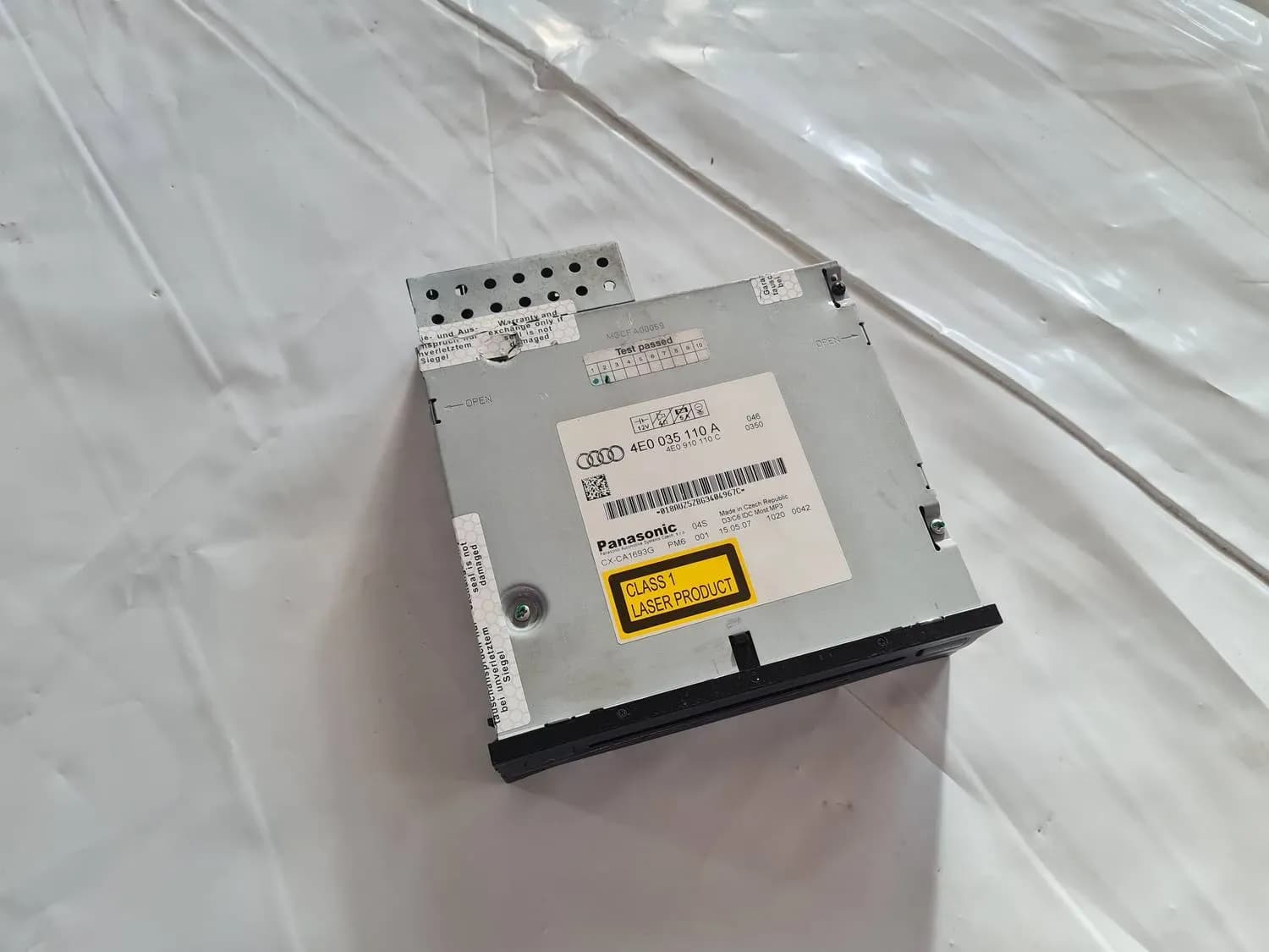 CD/DVD/Navigācijas bloks AUDI A6 2008 - foto 4