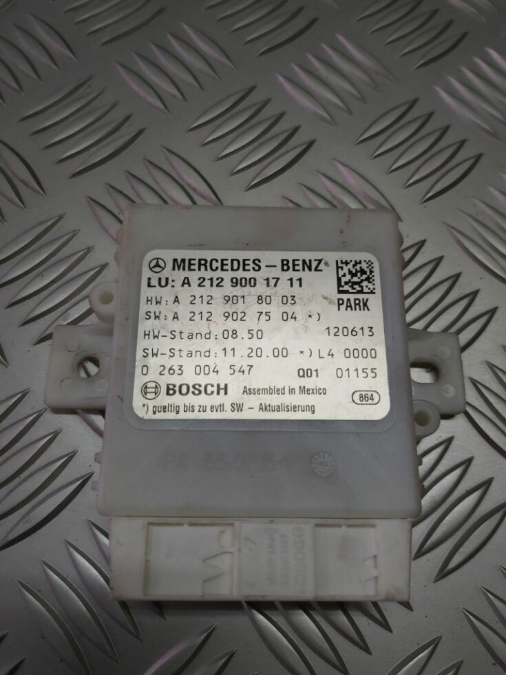Parkošanās devēju vadības bloks priekš MERCEDES BENZ E250 W212 2014 1