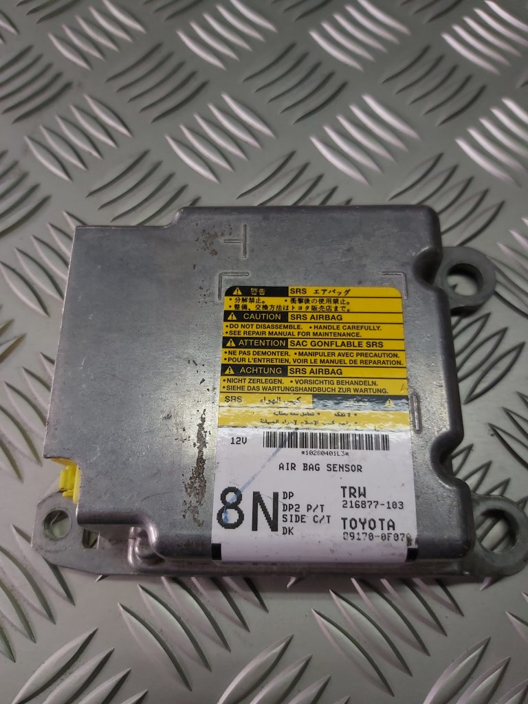 Drošības spilvena vadības bloks priekš TOYOTA COROLLA VERSO 2009 1 Drošības spilvena vadības bloks priekš TOYOTA COROLLA VERSO 2009