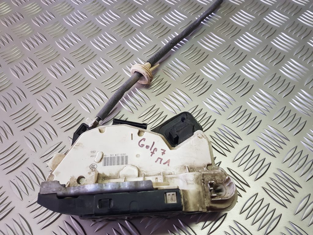 Priekšējo kreiso durvju slēdzene priekš VW GOLF 2014 1 Priekšējo kreiso durvju slēdzene priekš VW GOLF 2014