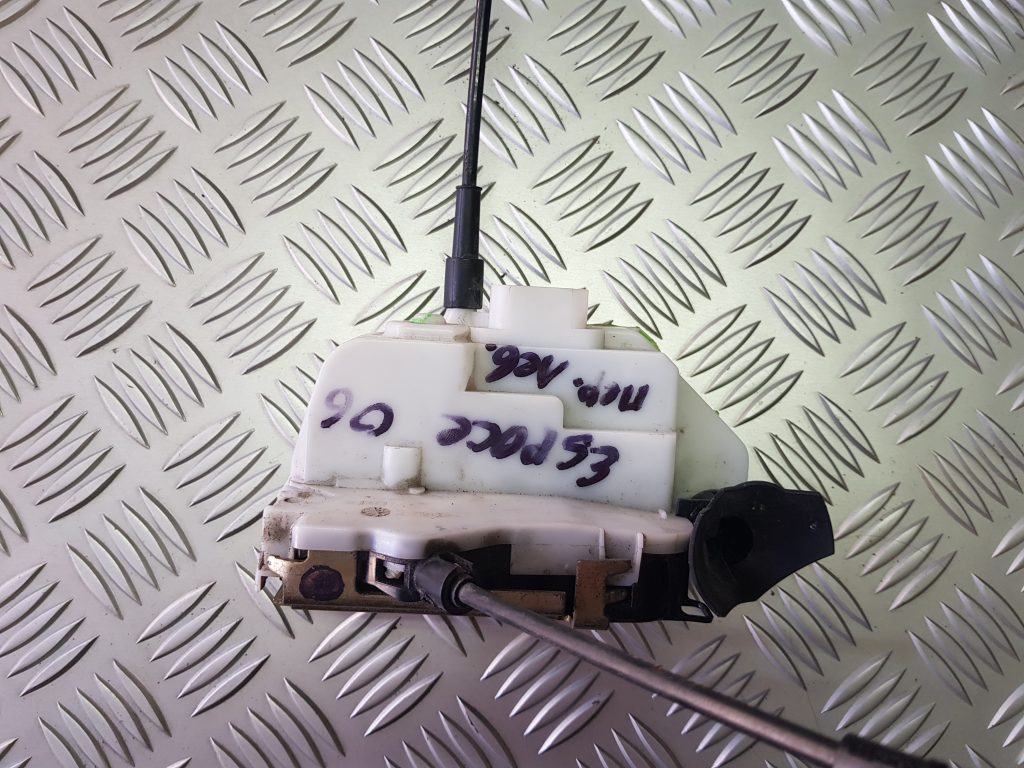 Priekšējo kreiso durvju slēdzene priekš RENAULT ESPACE IV 2006 2 Priekšējo kreiso durvju slēdzene priekš RENAULT ESPACE IV 2006