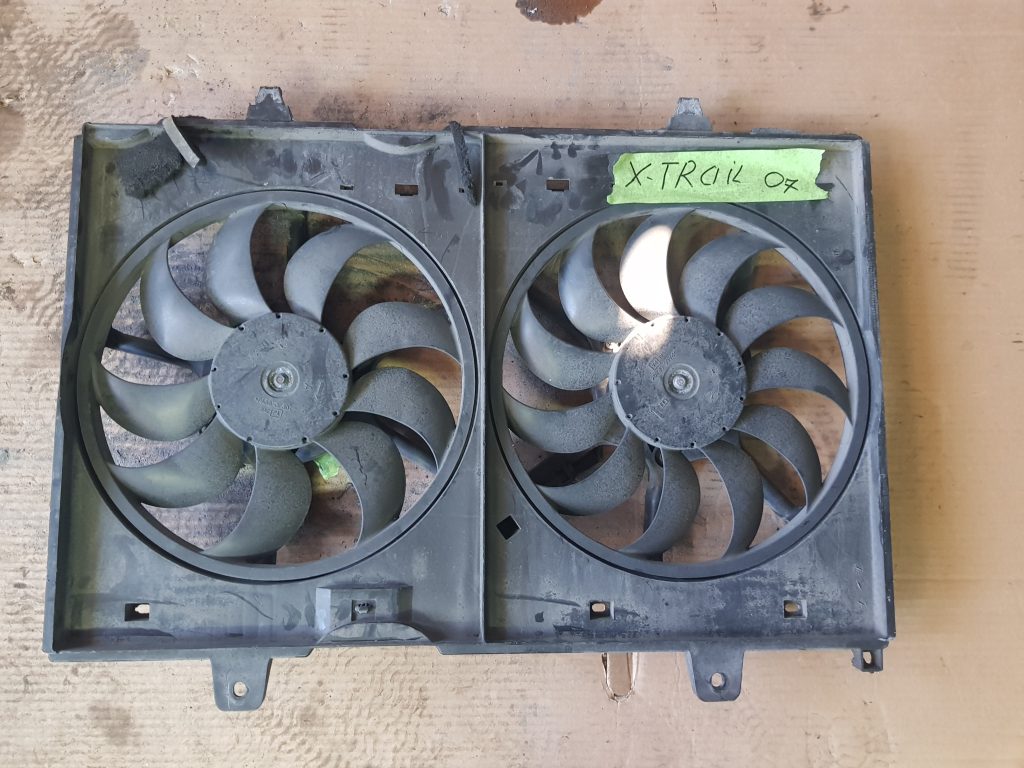 Dzesēšanas radiatora ventilators priekš NISSAN X-TRAIL 2007 1 Dzesēšanas radiatora ventilators priekš NISSAN X-TRAIL 2007