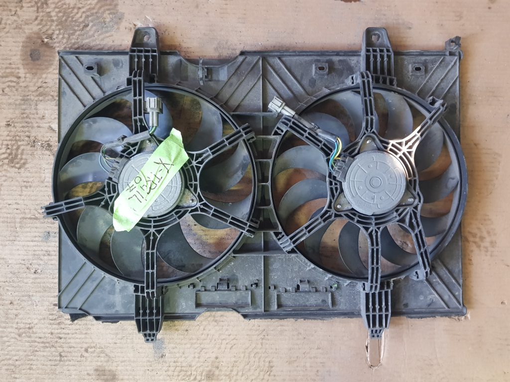 Dzesēšanas radiatora ventilators priekš NISSAN X-TRAIL 2007 2 Dzesēšanas radiatora ventilators priekš NISSAN X-TRAIL 2007