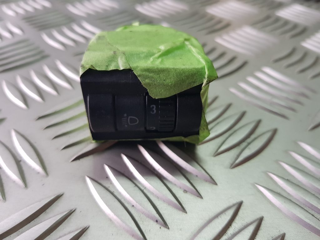 Lukturu augstuma regulēšanas poga priekš VW POLO 2005 1 Lukturu augstuma regulēšanas poga priekš VW POLO 2005