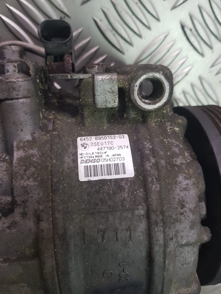 Gaisa kondicioniera kompresors priekš BMW 520D E60 2006 ENG. 2 Gaisa kondicioniera kompresors priekš BMW 520D E60 2006 ENG.