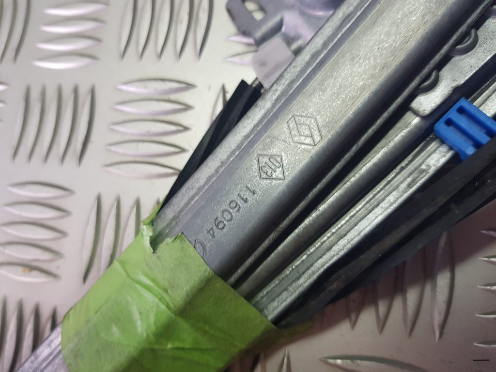 Stikla pacelšanas mehānisms priekšējais labais priekš RENAULT ESPACE IV 2006 4 Stikla pacelšanas mehānisms priekšējais labais priekš RENAULT ESPACE IV 2006