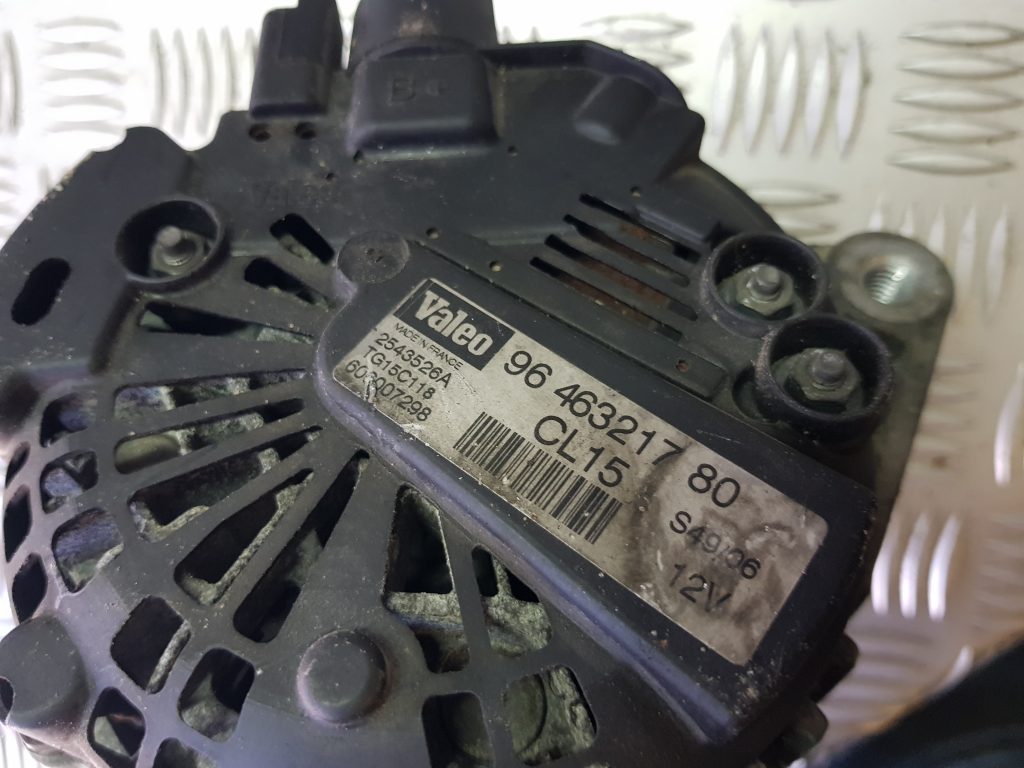 Ģenerators priekš PEUGEOT 307 2007 2 Ģenerators priekš PEUGEOT 307 2007