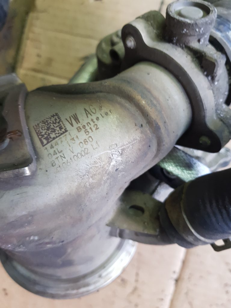 EGR vārsta dzesētājs priekš VW GOLF 2014 2 EGR vārsta dzesētājs priekš VW GOLF 2014