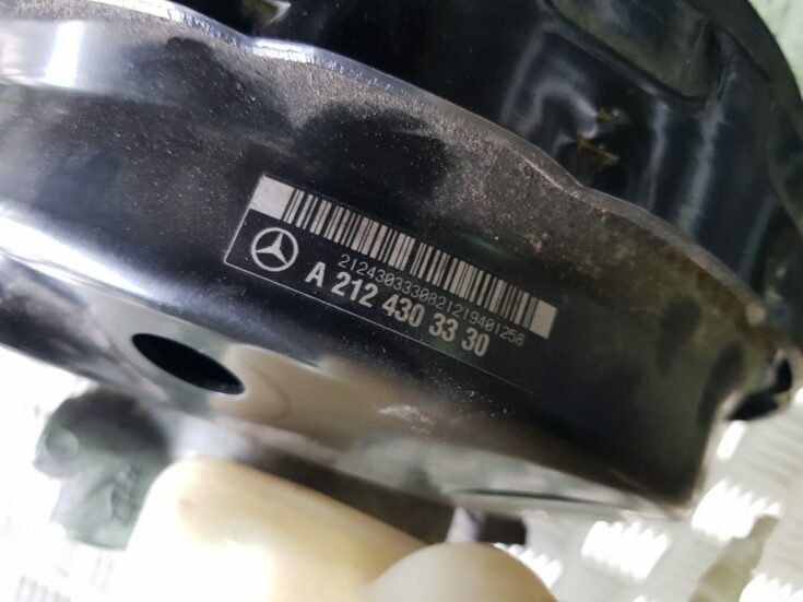 Bremžu pastiprinātāja galvenais cilindrs priekš MERCEDES BENZ E250 W212 2014 2