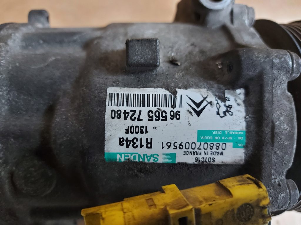 Gaisa kondicioniera kompresors priekš PEUGEOT 407 2006 5 Gaisa kondicioniera kompresors priekš PEUGEOT 407 2006