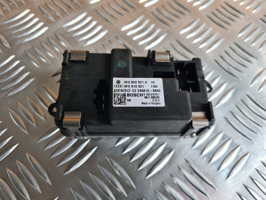 Salona ventilatora rezistors priekš AUDI A6 AVANT 2007 QUATTRO 3 Salona ventilatora rezistors priekš AUDI A6 AVANT 2007 QUATTRO