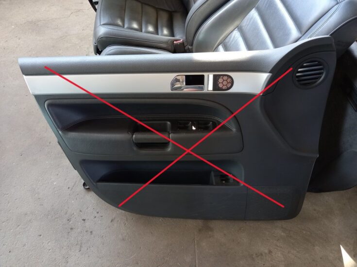 Sēdekļu komplekts priekš VW TOUAREG 2007
