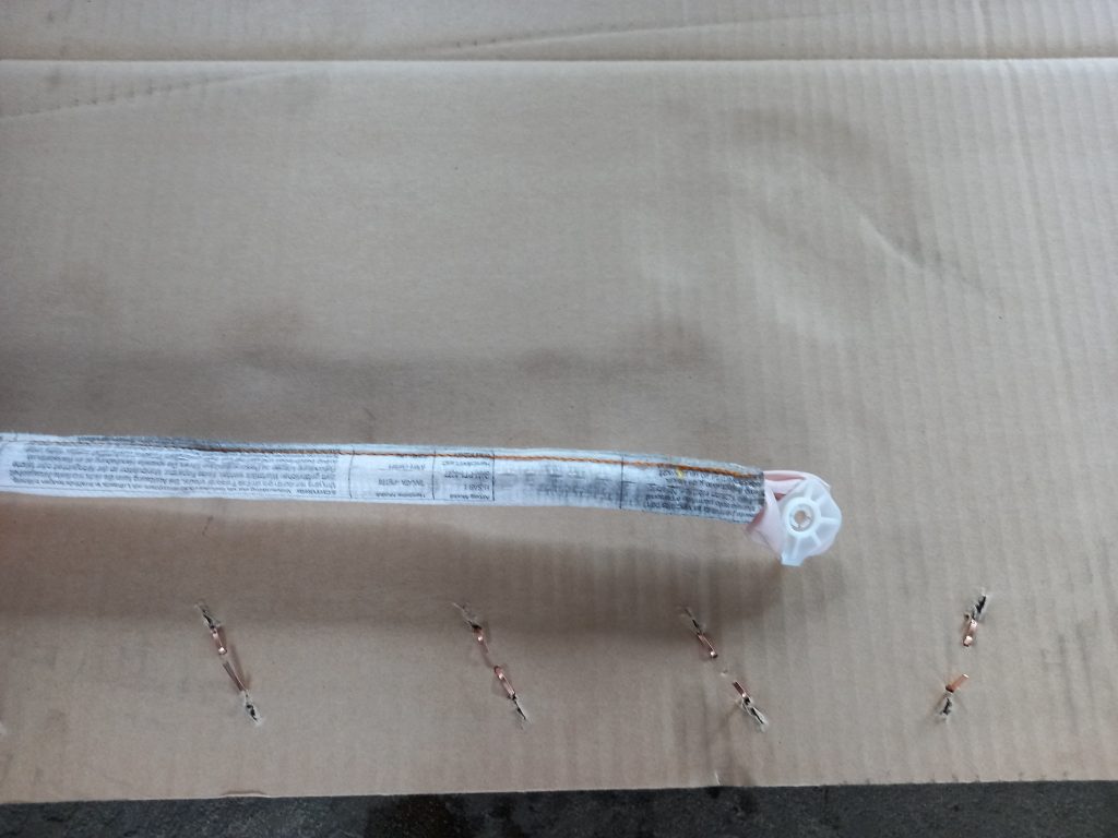 Griestu drošības spilvens, pa labi priekš VW TOUAREG 2007 2 Griestu drošības spilvens, pa labi priekš VW TOUAREG 2007