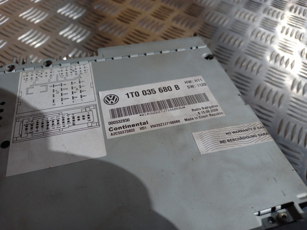 Displejs priekš VW PASSAT CC 2009 6 Displejs priekš VW PASSAT CC 2009