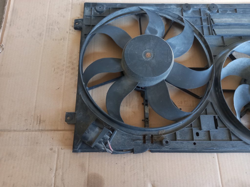 Dzesēšanas radiatora ventilators priekš VW PASSAT CC 2009 2 Dzesēšanas radiatora ventilators priekš VW PASSAT CC 2009