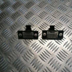 Numura zīmes apgaismojums priekš ŠKODA FABIA 2008