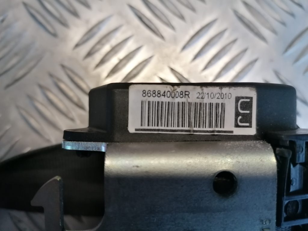 Priekšējā labā drošības josta priekš RENAULT MEGANE 2011 2 Priekšējā labā drošības josta priekš RENAULT MEGANE 2011