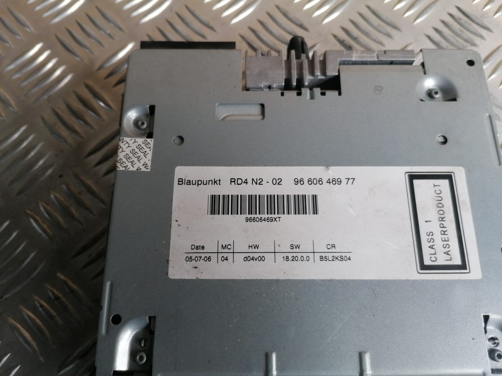 CD/DVD/Navigācijas bloks priekš CITROEN C4 2006 3 CD/DVD/Navigācijas bloks priekš CITROEN C4 2006