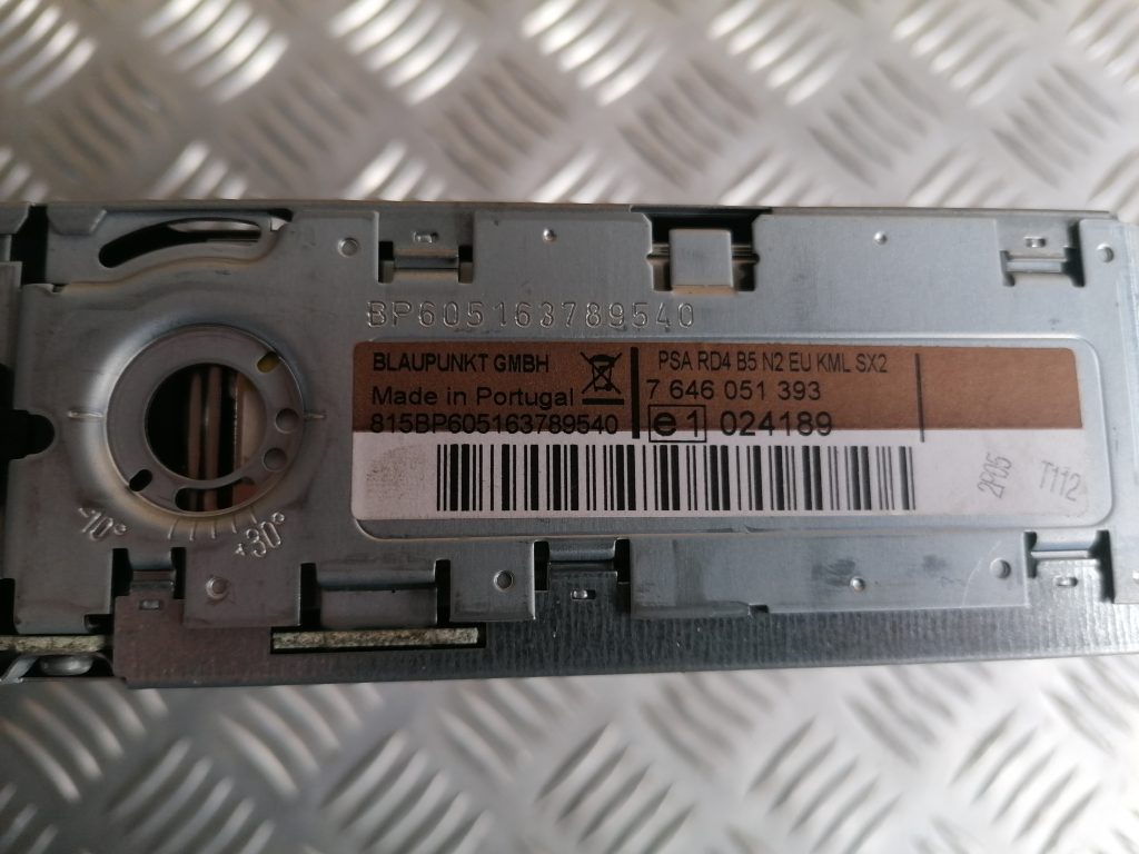 CD/DVD/Navigācijas bloks priekš CITROEN C4 2006 8 CD/DVD/Navigācijas bloks priekš CITROEN C4 2006