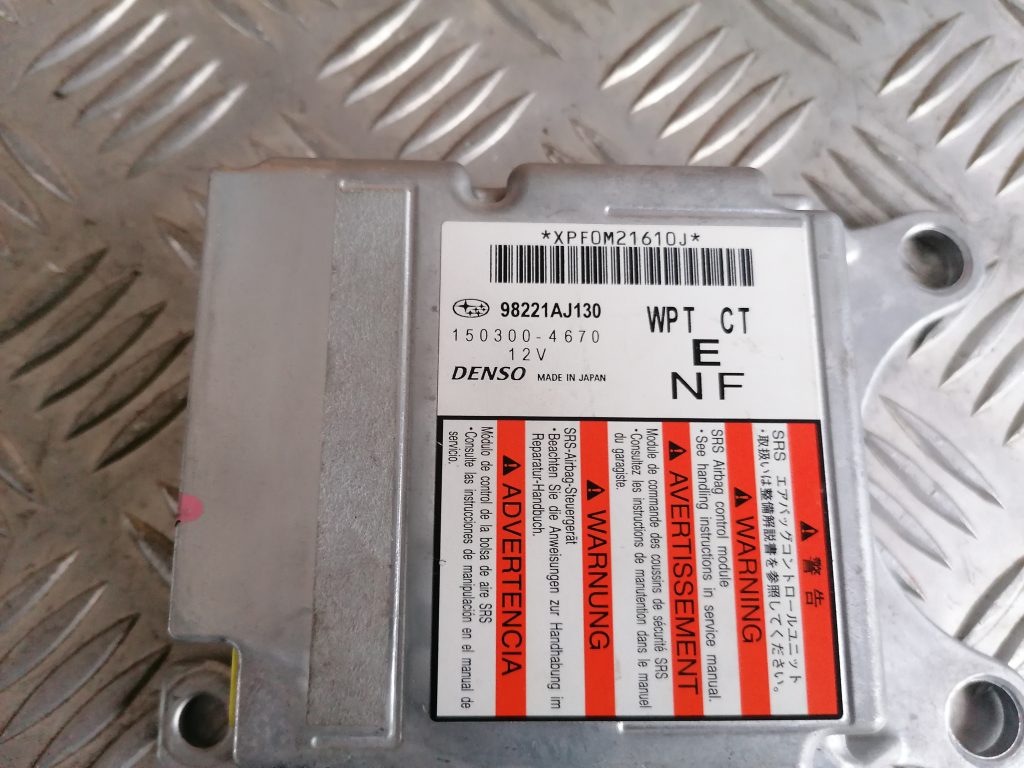 Drošības spilvena vadības bloks priekš SUBARU LEGACY 2011 4 Drošības spilvena vadības bloks priekš SUBARU LEGACY 2011