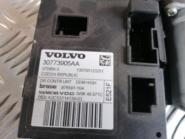 Elektrisko stiklu motors priekš Volvo V50 2004-2007 30773905AA 3