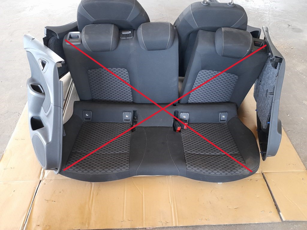 Sēdekļu komplekts priekš OPEL ASTRA SPORT 2017 5 Sēdekļu komplekts priekš OPEL ASTRA SPORT 2017