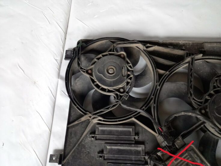 Dzesēšanas radiatora ventilators priekš LAND ROVER FREELANDER 2007 4