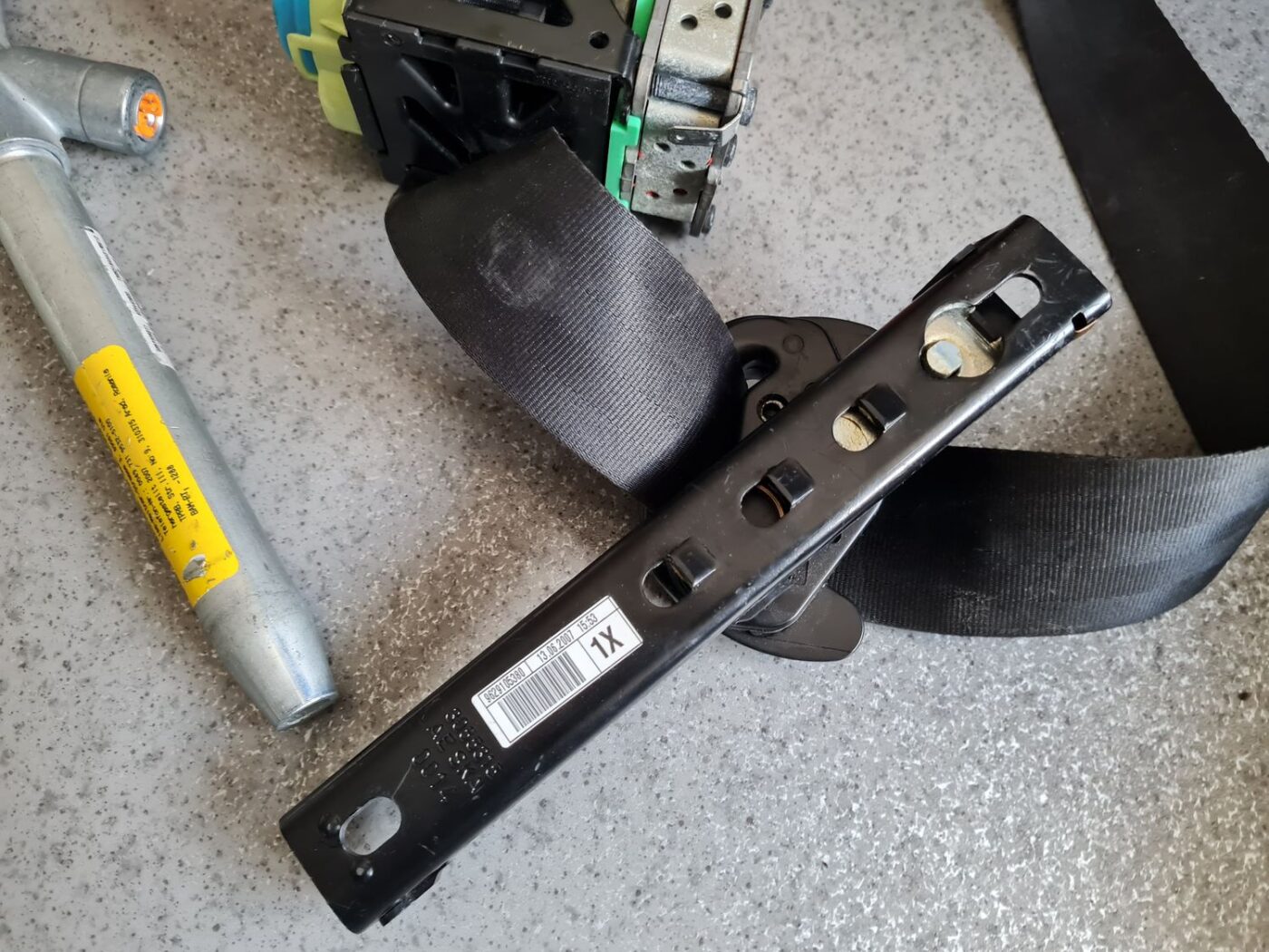 Priekšējā labā drošības josta priekš CITROEN PICASSO 2007 10 Priekšējā labā drošības josta priekš CITROEN PICASSO 2007