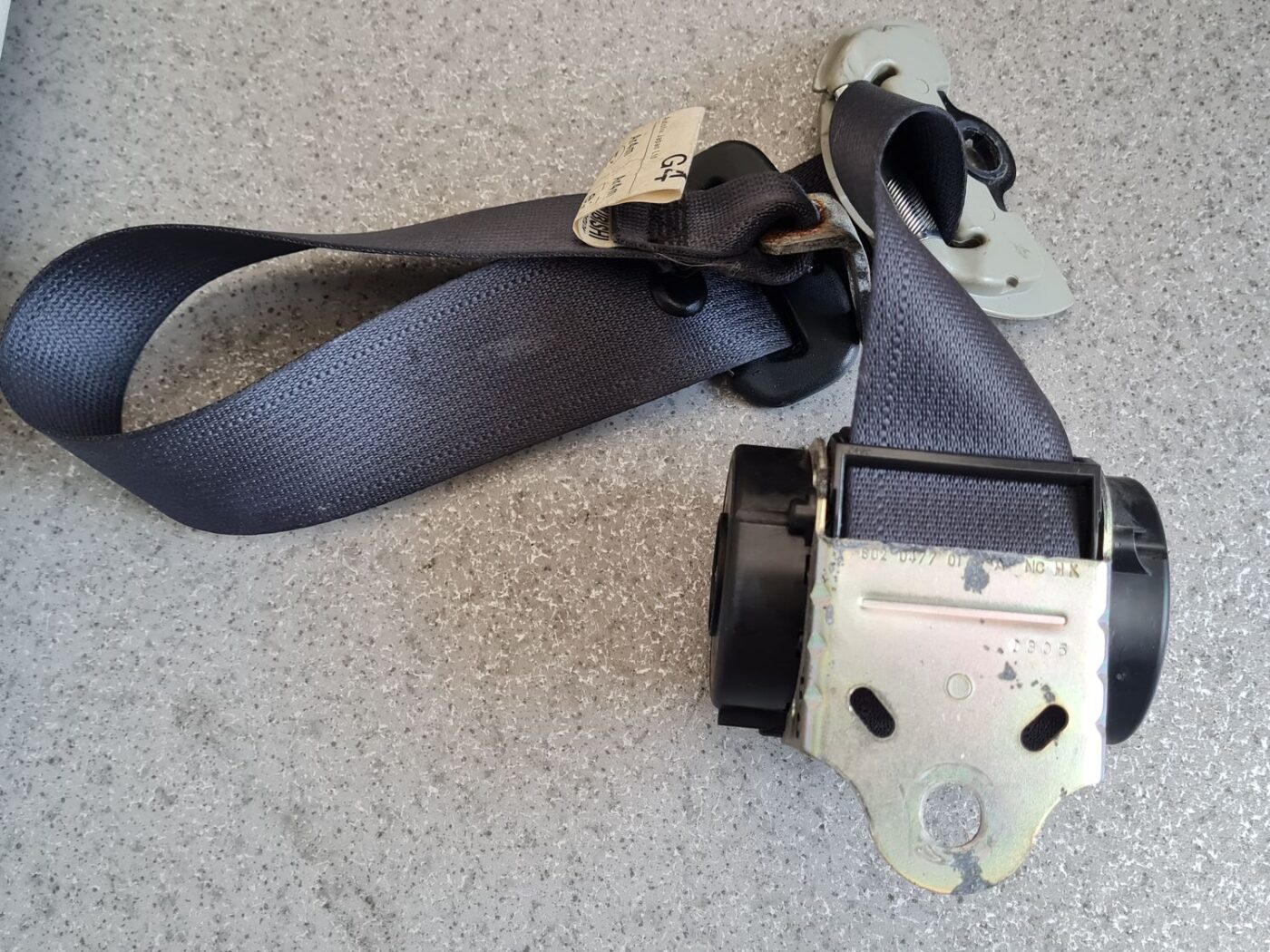 Priekšējā labā drošības josta priekš CITROEN C-CROSSER 2009 3 Priekšējā labā drošības josta priekš CITROEN C-CROSSER 2009