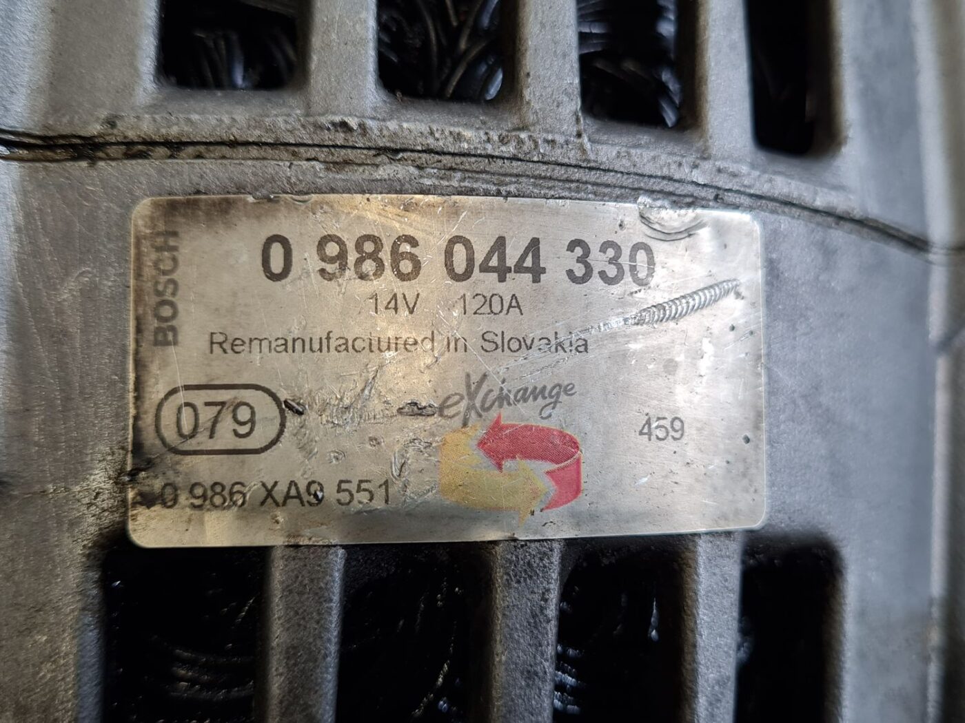 Ģenerators priekš AUDI A6 1998 7 Ģenerators priekš AUDI A6 1998