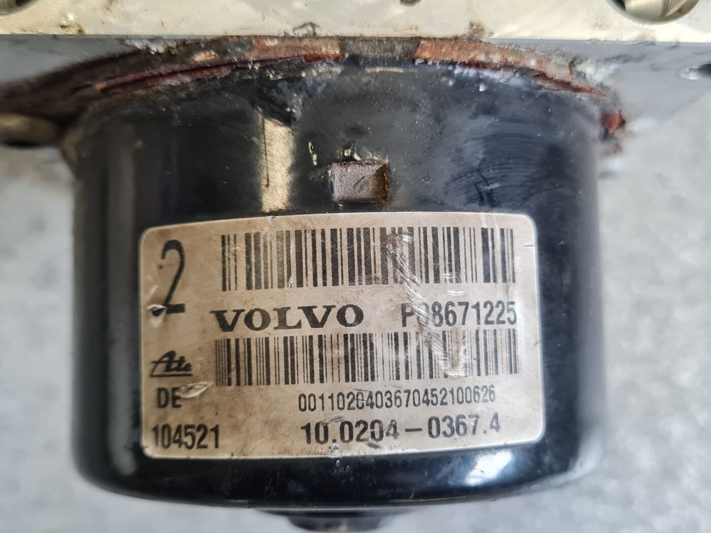 ABS bloks priekš VOLVO V70 2002 SILVER 4 ABS bloks priekš VOLVO V70 2002 SILVER