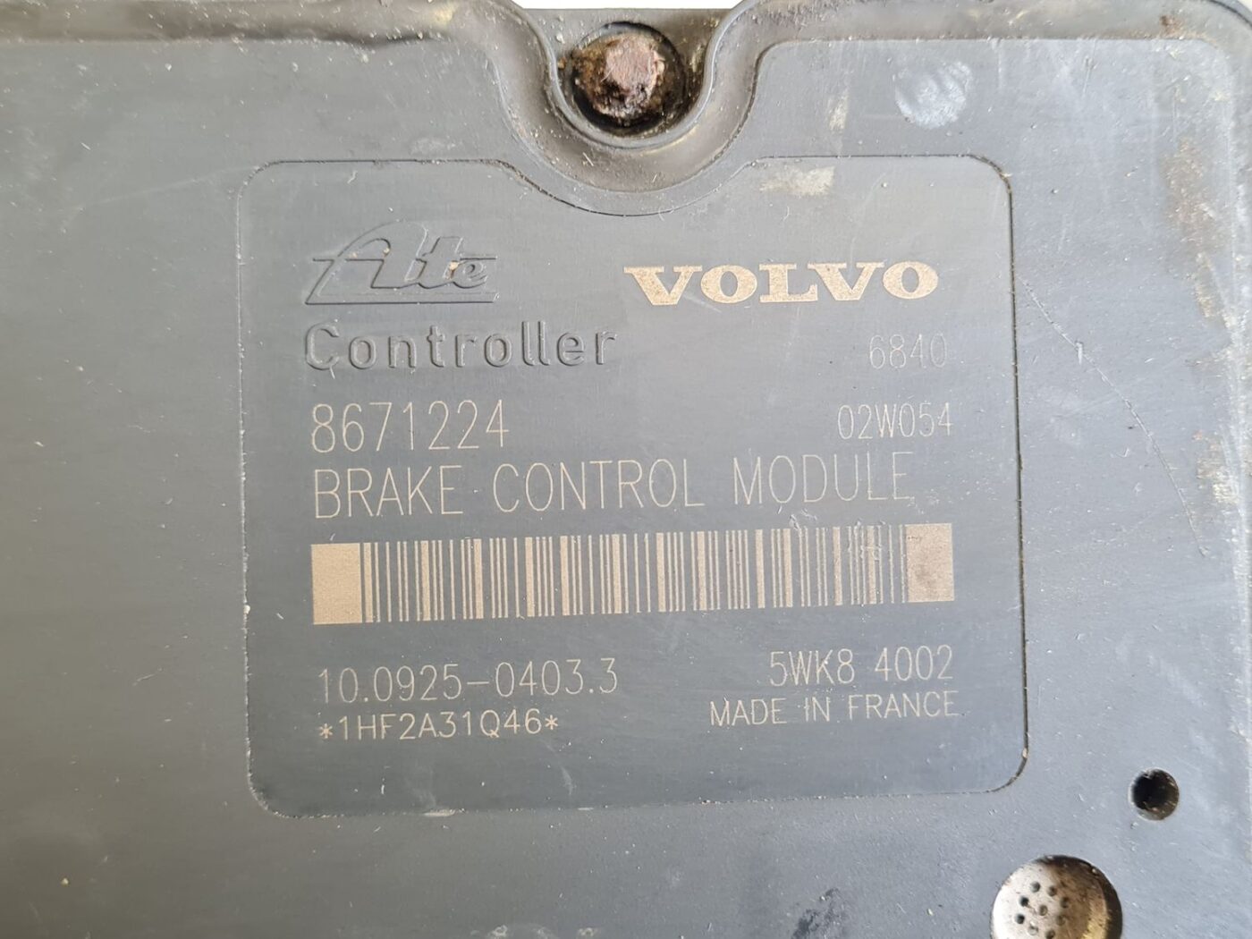 ABS bloks priekš VOLVO V70 2002 SILVER 3 ABS bloks priekš VOLVO V70 2002 SILVER