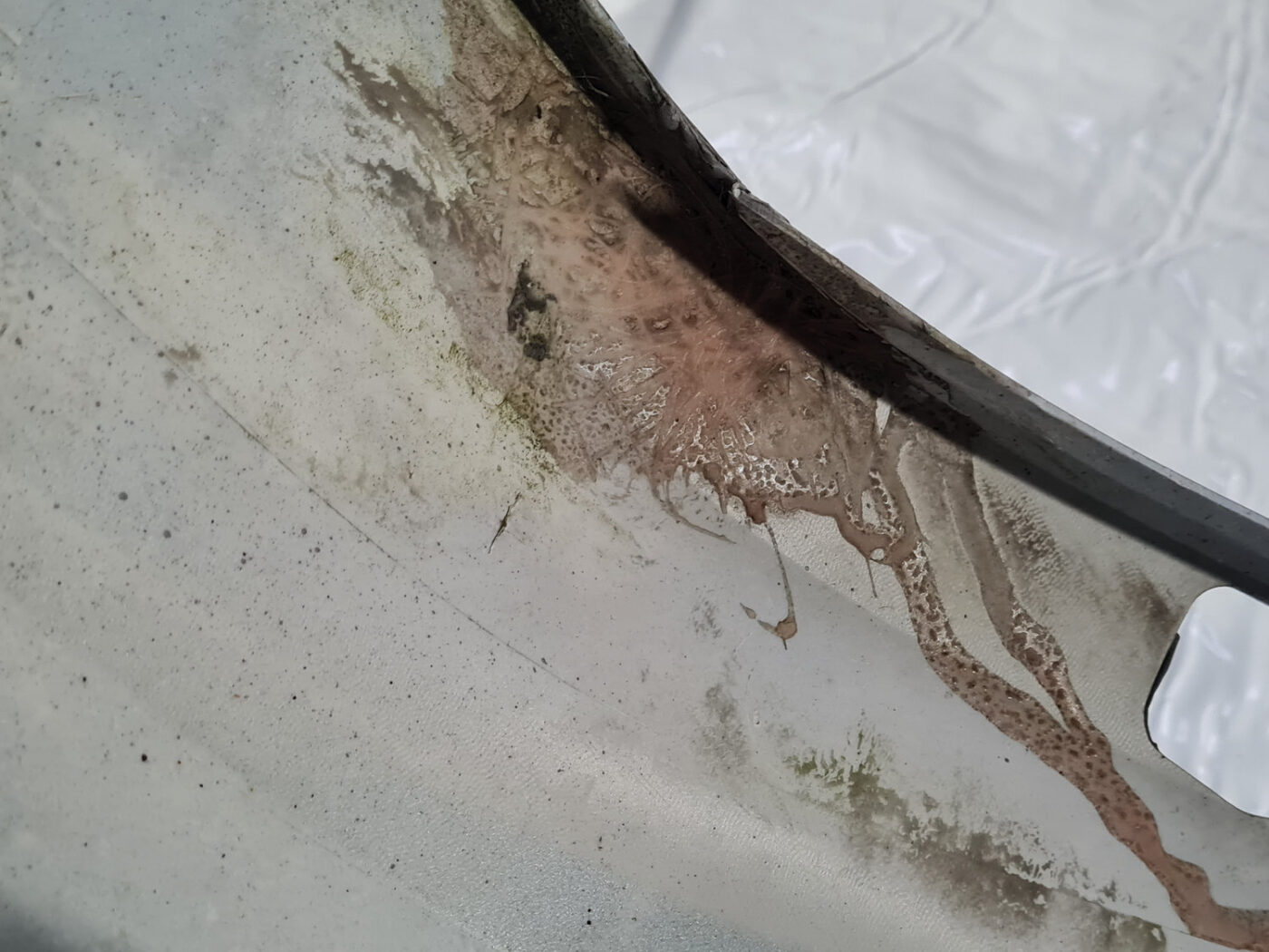 Priekšējais buferis priekš Ford C-MAX 2007-2010 7M51R17757AW 5 Priekšējais buferis priekš Ford C-MAX 2007-2010 7M51R17757AW