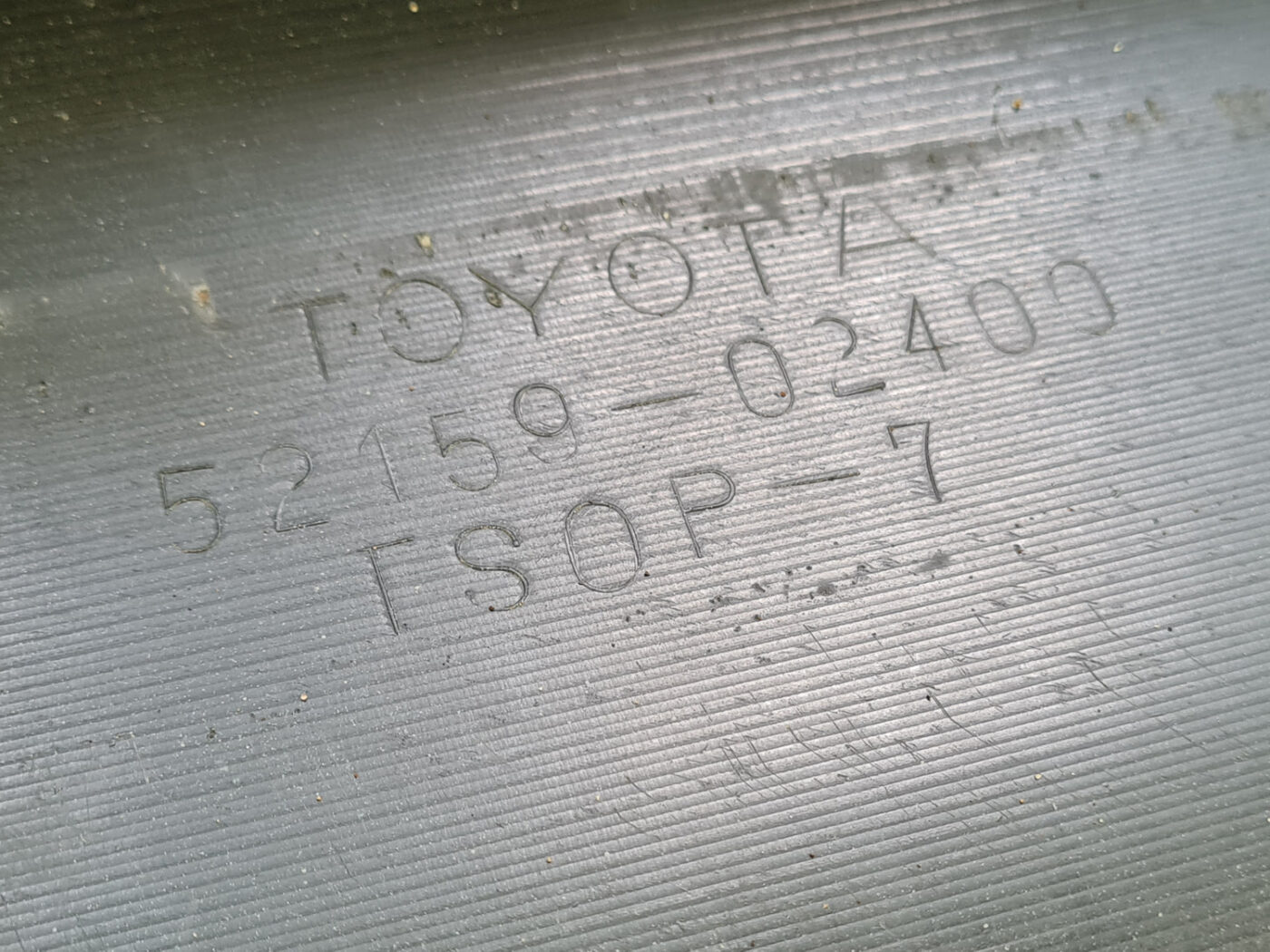 Aizmugures buferis priekš Toyota Auris 2006-2012 5215902400 3 Aizmugures buferis priekš Toyota Auris 2006-2012 5215902400