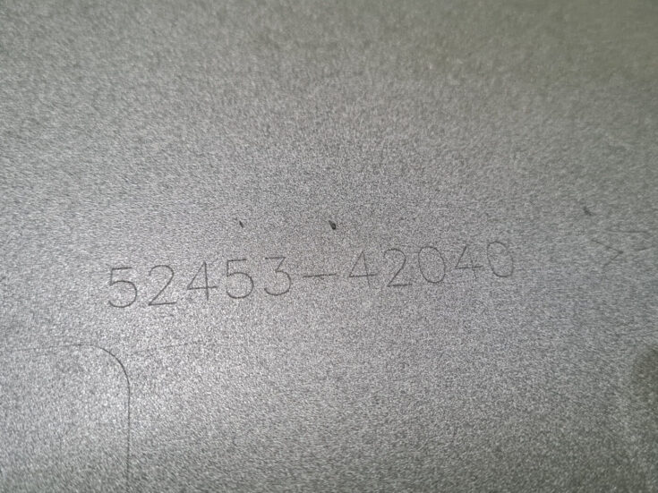 Aizmugurēja bufera uzlika priekš Toyota RAV 4  2018-2020 5245342040