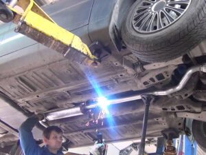 Exhaust system repair 1