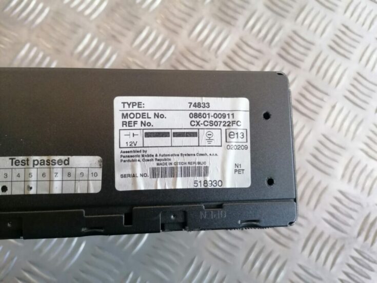 CD/DVD/Navigācijas bloks priekš TOYOTA AVENSIS 2007