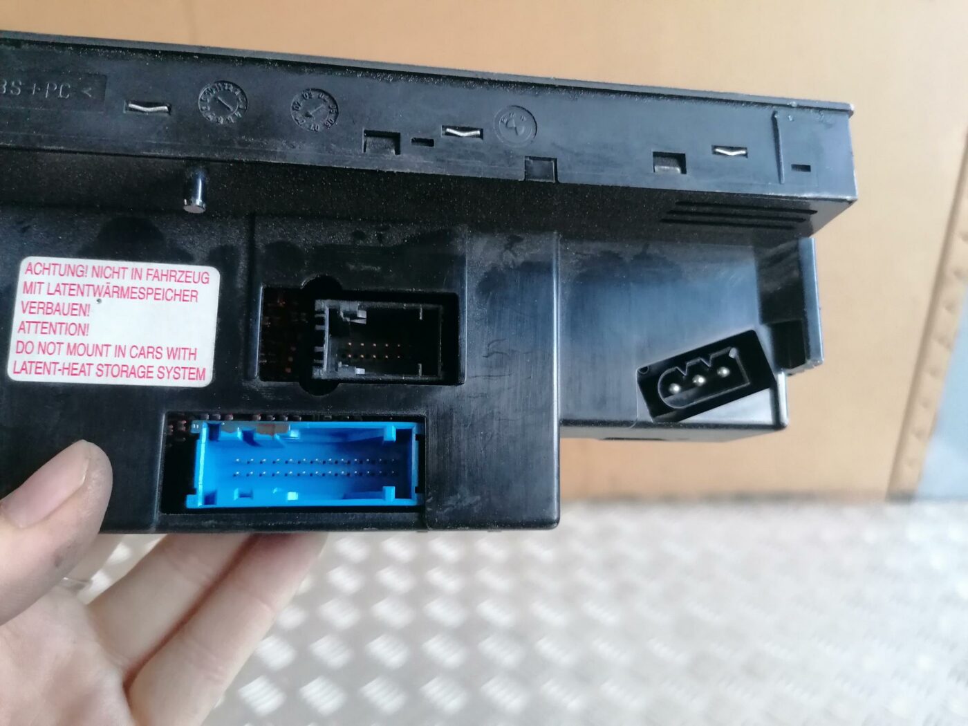 Klimata kontroles bloks priekš BMW 530D E39 2001 TOURING 3 Klimata kontroles bloks priekš BMW 530D E39 2001 TOURING