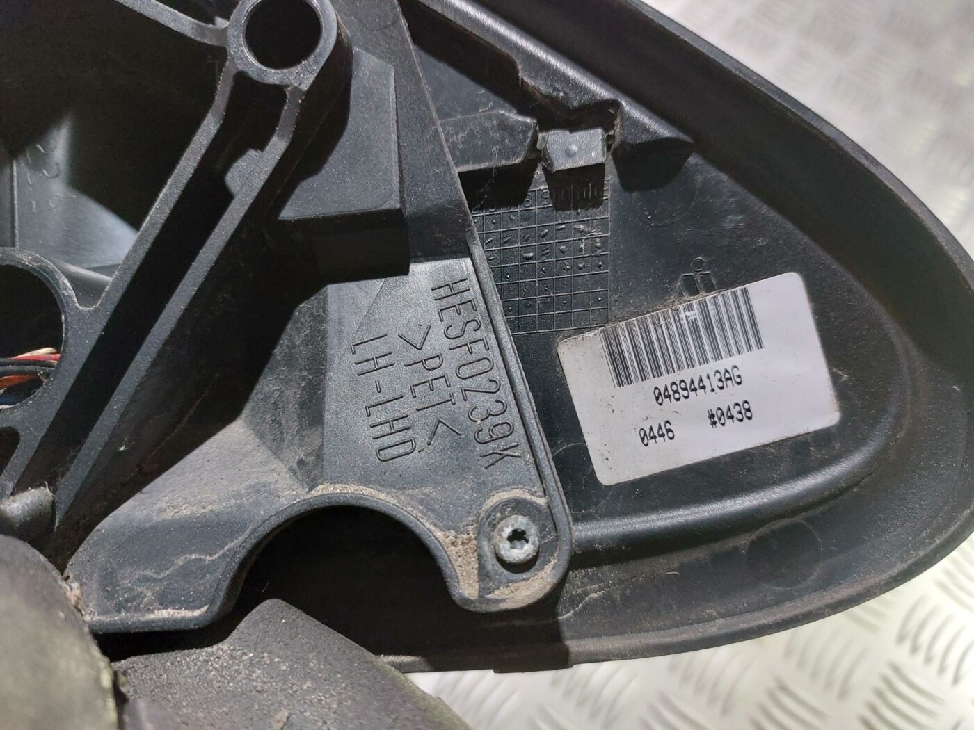 Ārējais spogulis, pa kreisi priekš CHRYSLER VOYAGER 2006 3 Ārējais spogulis, pa kreisi priekš CHRYSLER VOYAGER 2006