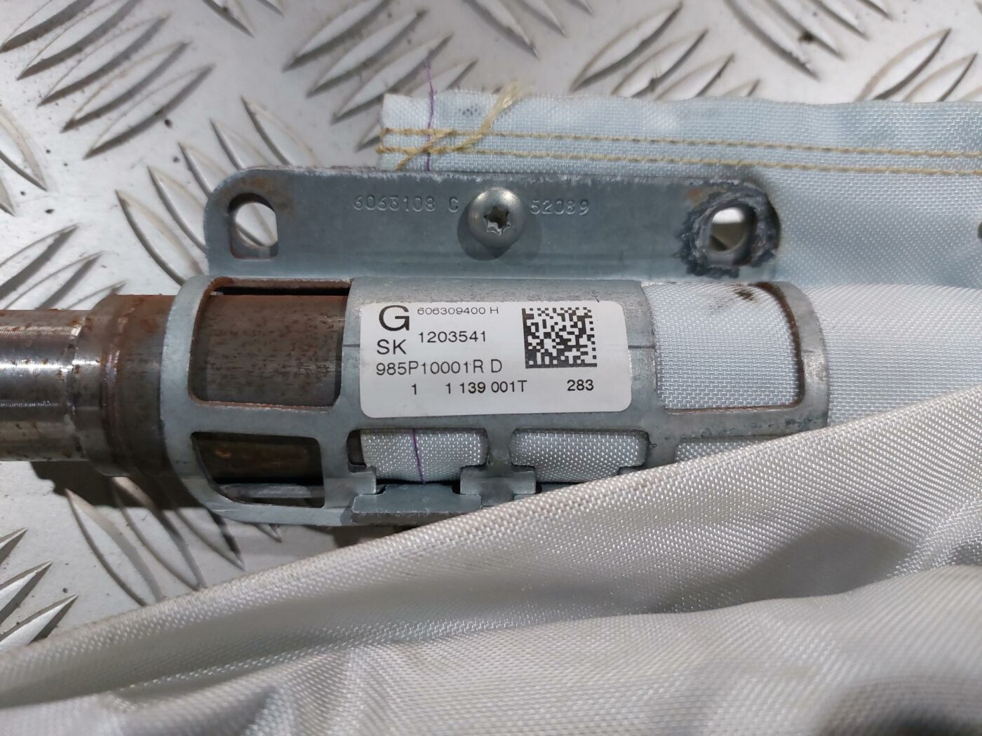 Griestu drošības spilvens, pa kreisi priekš RENAULT LAGUNA 2011 2 Griestu drošības spilvens, pa kreisi priekš RENAULT LAGUNA 2011