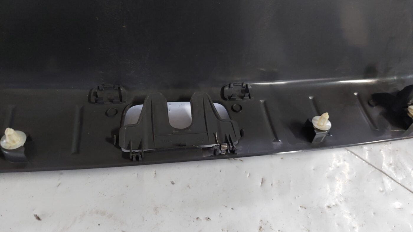 Bagažnieka nodalījuma sliekšņa uzlika priekš VOLVO S40 2004 Black 3 Bagažnieka nodalījuma sliekšņa uzlika priekš VOLVO S40 2004 Black