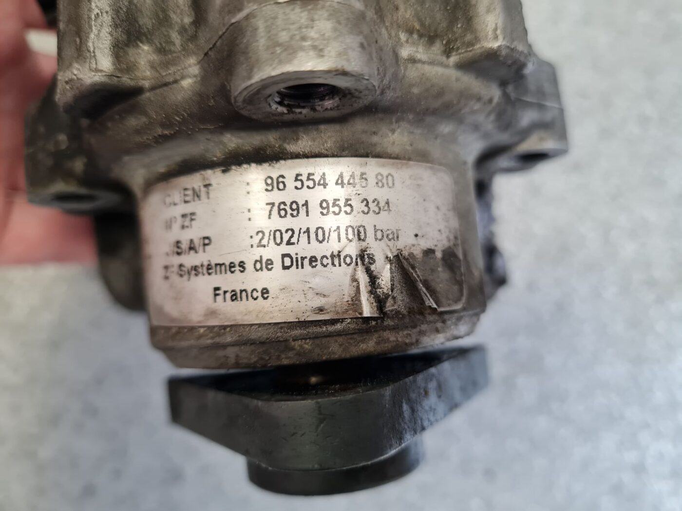 Hidrauliskais pastiprinātājs priekš PEUGEOT 607 2010 3 Hidrauliskais pastiprinātājs priekš PEUGEOT 607 2010