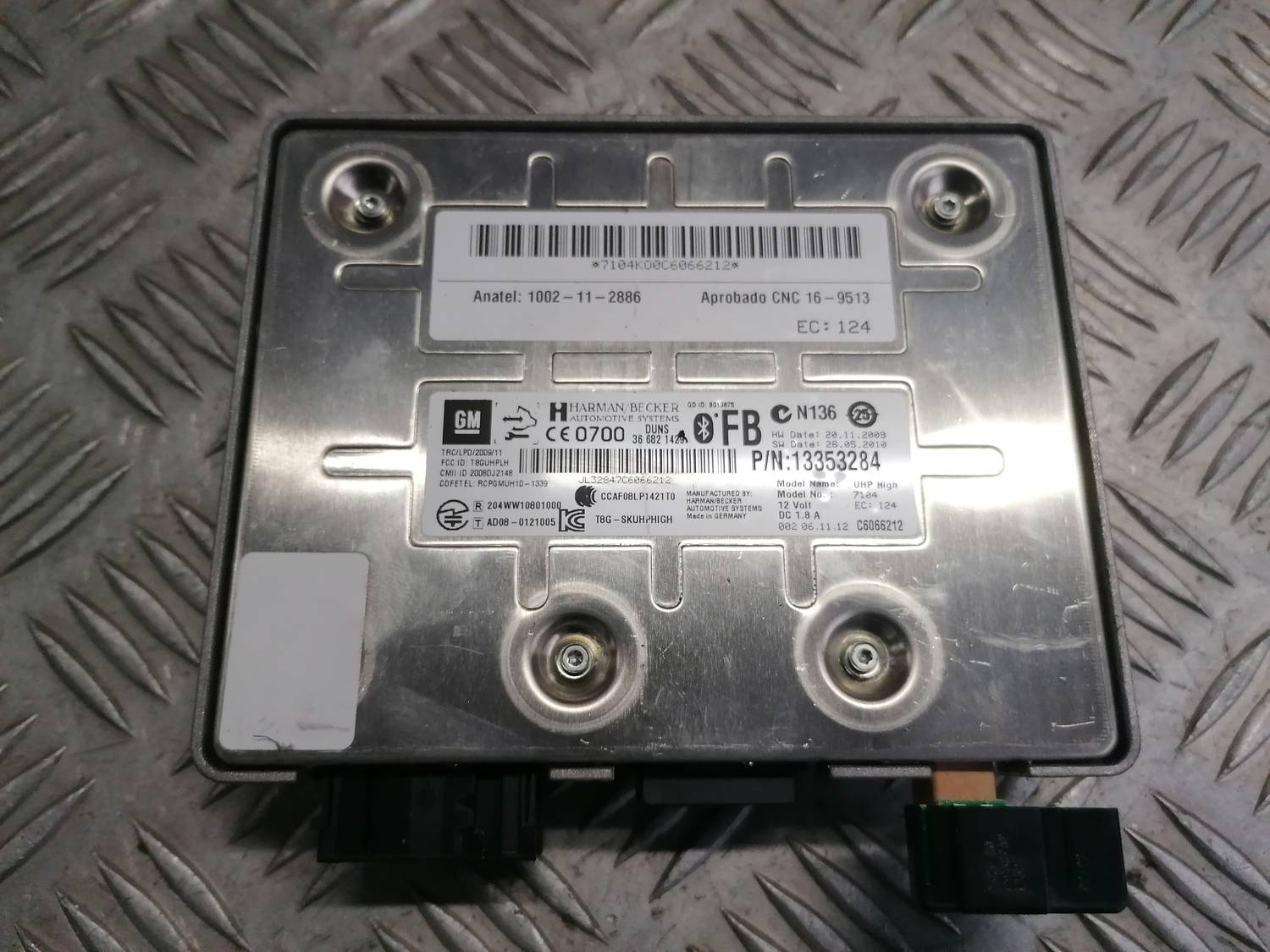 Bluetooth vadības bloks priekš OPEL INSIGNIA SPORTS TOURER 2013 5 Bluetooth vadības bloks priekš OPEL INSIGNIA SPORTS TOURER 2013