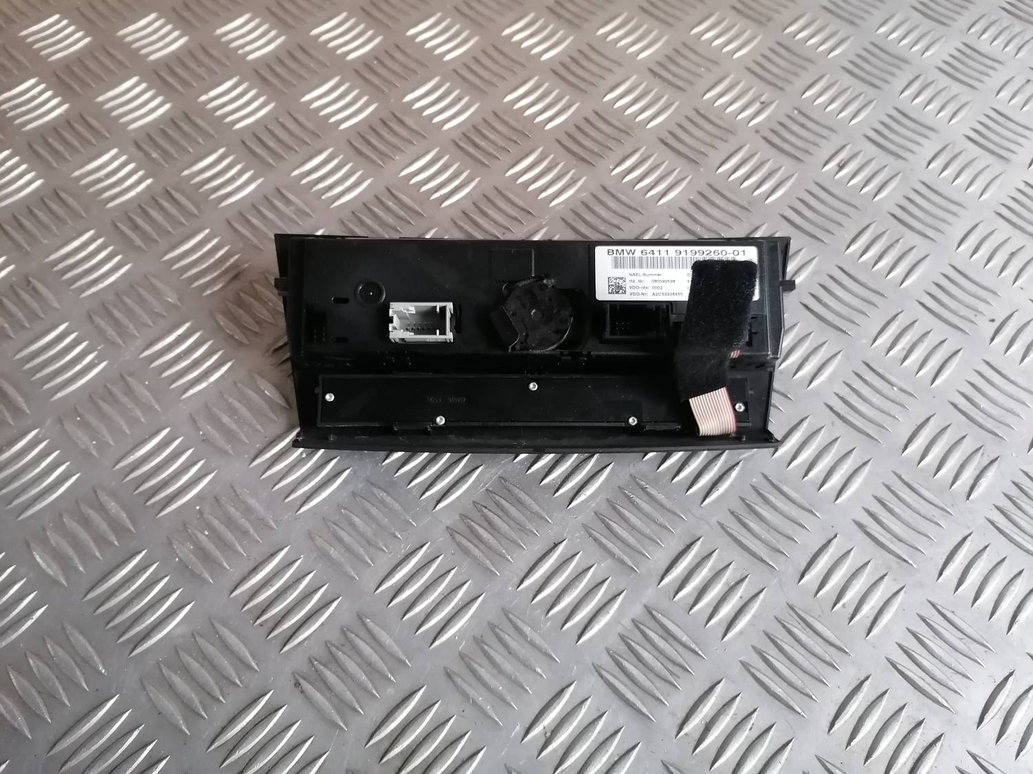 Klimata kontroles bloks priekš BMW 318D E91 2008 TOURING 4 Klimata kontroles bloks priekš BMW 318D E91 2008 TOURING