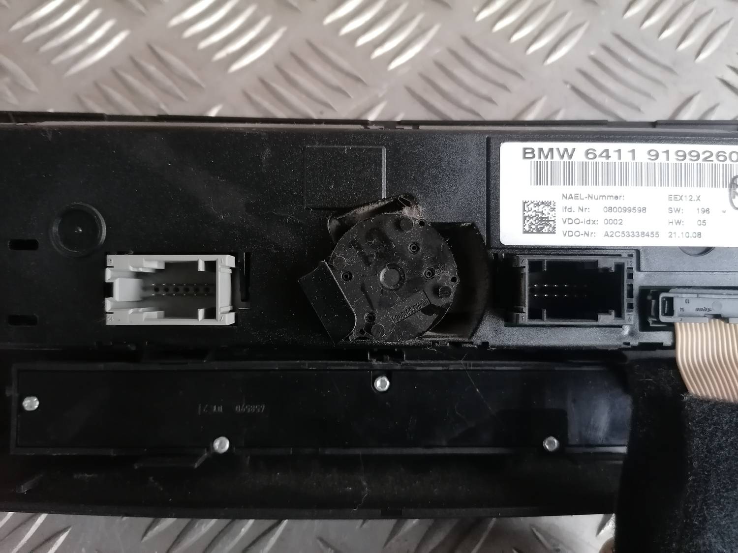 Klimata kontroles bloks priekš BMW 318D E91 2008 TOURING 5 Klimata kontroles bloks priekš BMW 318D E91 2008 TOURING