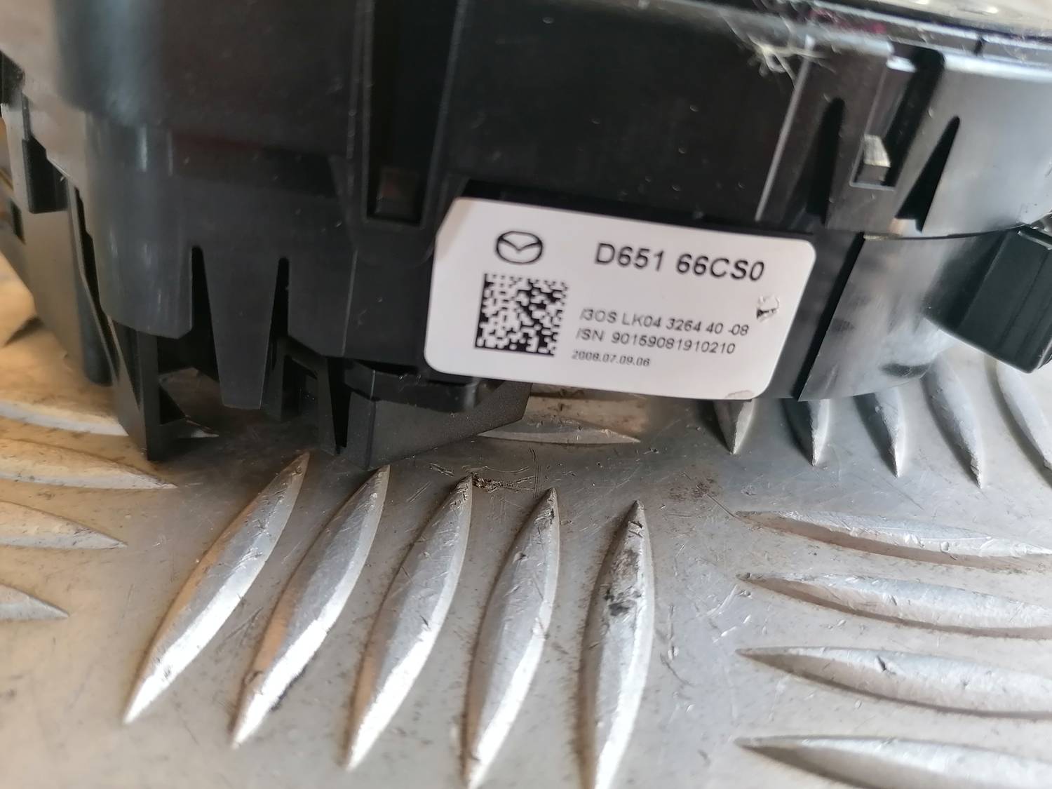 Drošības spilvena slīdgredzens priekš MAZDA 6 2007 9 Drošības spilvena slīdgredzens priekš MAZDA 6 2007