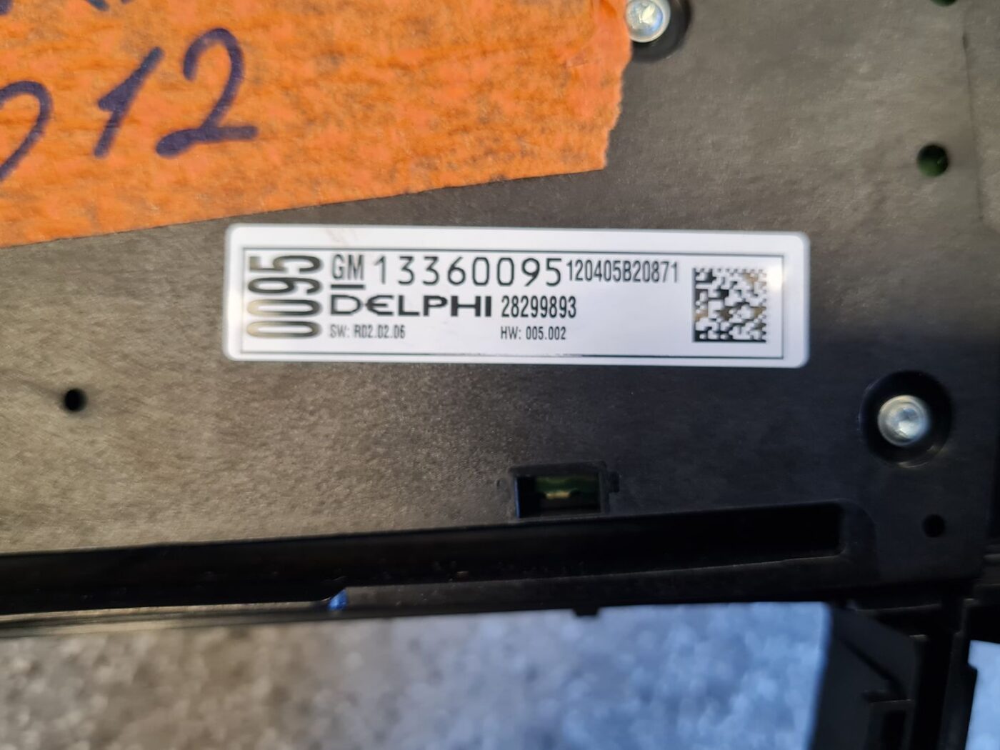 Multimēdijas vadības bloks priekš OPEL ASTRA J 2012 4 Multimēdijas vadības bloks priekš OPEL ASTRA J 2012